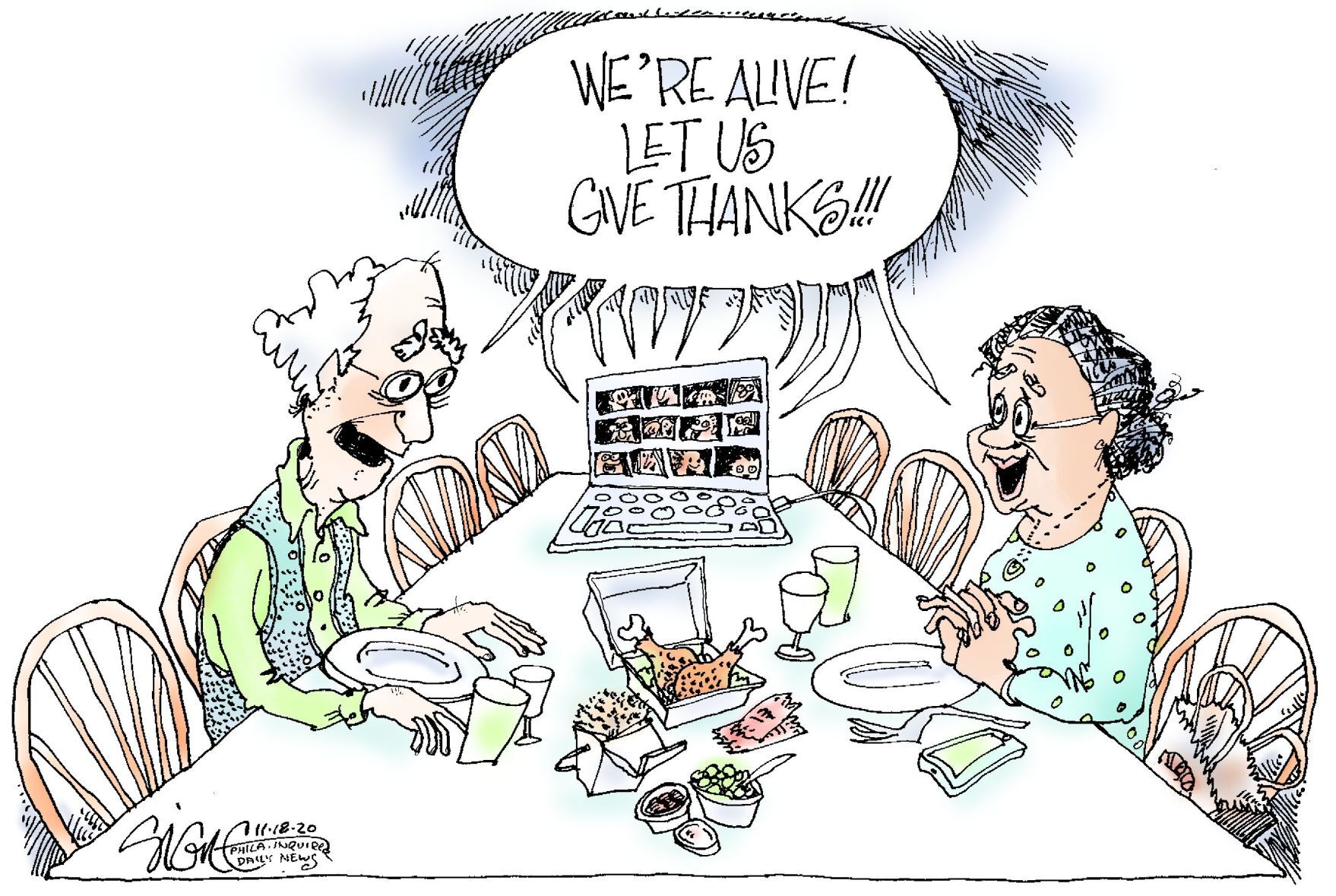 Signe Wilkinson cartoon